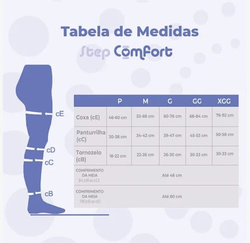 Meia Compressiva Antitrombo 3/4 - Image 4